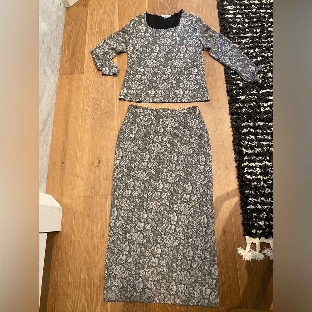 Vintage Maxi skirt set , size 10 medium